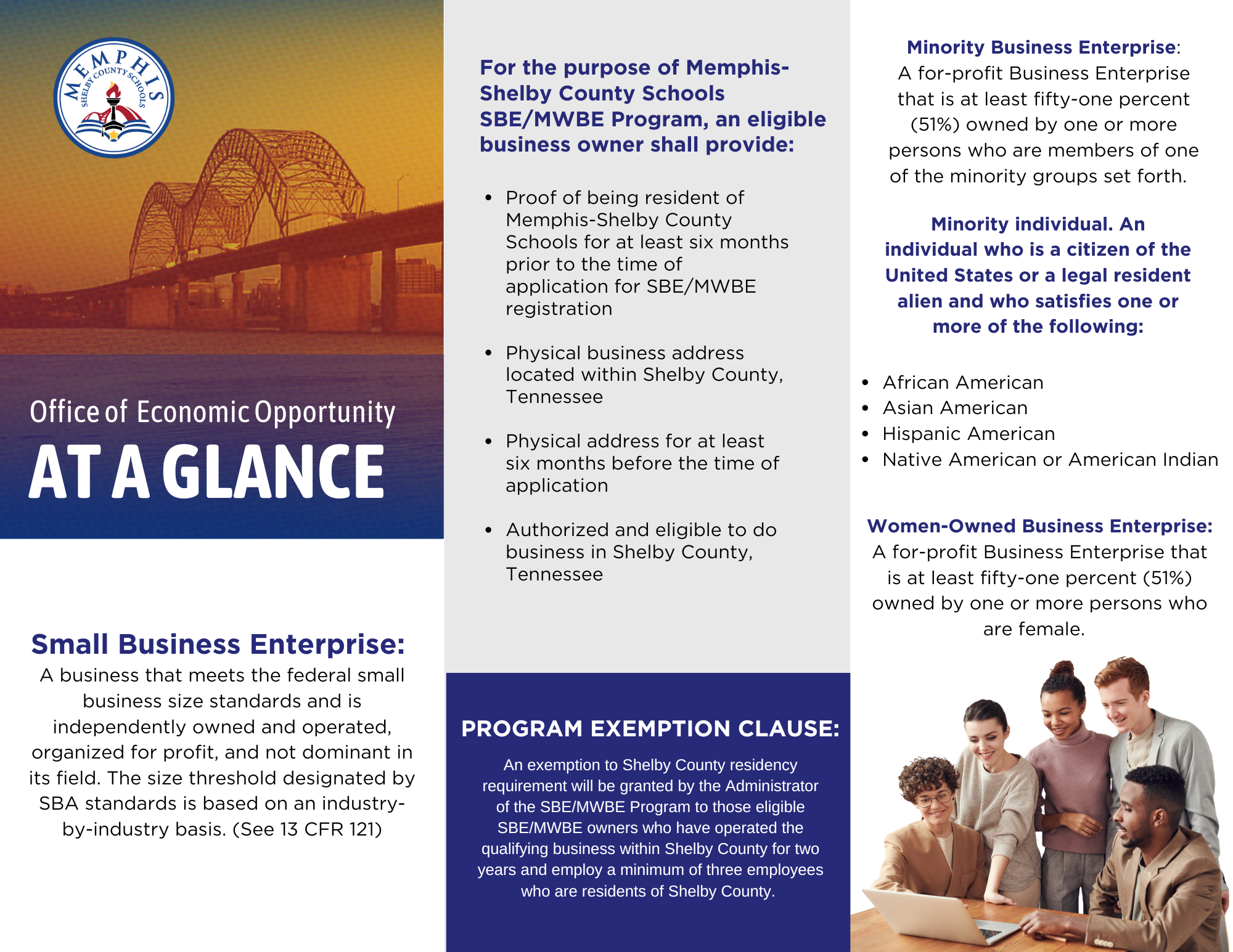 Office of Economic Opportunity at a Glance